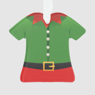 Gepersonaliseerde Elf Santa's Helper kerstversieri Ornament