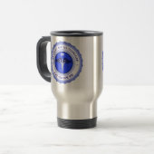 Gepersonaliseerde EMT Paramedici Caduceus Reisbeker (Voorkant links)