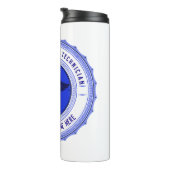 Gepersonaliseerde EMT Paramedici Caduceus Thermosbeker (Geroteerd rechts)