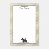 Gepersonaliseerde en aangepaste Schotse werver Post-it® Notes (Voorkant)