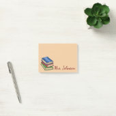 Gepersonaliseerde Engelse bibliotheek van docenten Post-it® Notes (Kantoor)