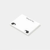 Gepersonaliseerde Engelse lup Pet Bunny Rabbit Post-it® Notes (Schuin)