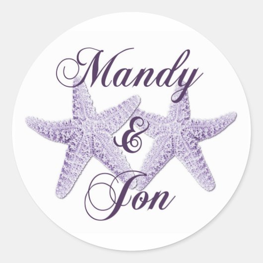 Gepersonaliseerde envelop afdichtingen ronde sticker (Voorkant)