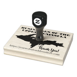 Gepersonaliseerde esdoorn houten stempels