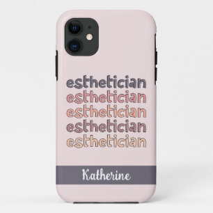 Gepersonaliseerde estheticiste Cosmetoloog Beautic iPhone 11 Hoesje
