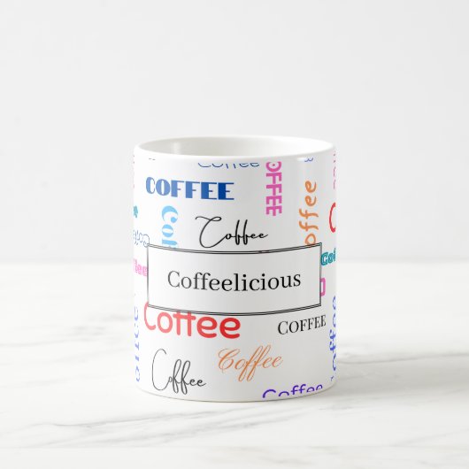Gepersonaliseerde Exclusieve Ontwerp Koffie Mok (Center)