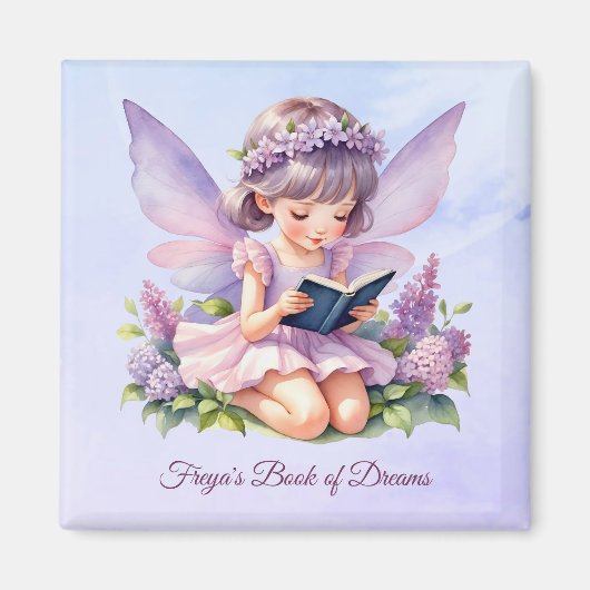 Gepersonaliseerde Fairy Art Freya Dreams Magneet (Voorkant)