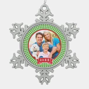 Gepersonaliseerde familie foto Keepsake Ornament