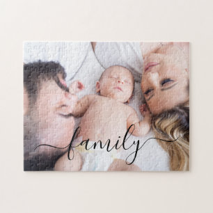 Gepersonaliseerde familie Foto van Housewarming Lo Legpuzzel