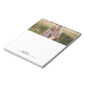 Gepersonaliseerde familie notitieblok (Gedraaid)