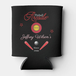 Gepersonaliseerde familie / persoon Pinball Blikjeskoeler