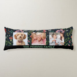 Gepersonaliseerde familiefoto lichaamskussen
