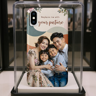 Gepersonaliseerde familiefoto past op modellen 11- iPhone x hoesje