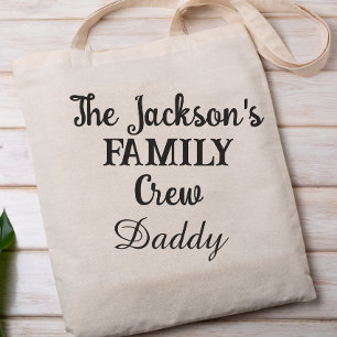 Gepersonaliseerde familiematching, familiereünie tote bag