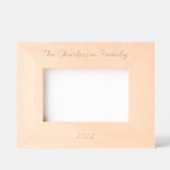 Gepersonaliseerde familienaam Datum Gegraveerde Lijstjes (Voorkant)