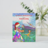 Gepersonaliseerde familienaam Kinder Dinosaurus Ke (Staand voorkant)