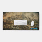 Gepersonaliseerde fantasie kaart Desk Mat (Keyboard & Muis)