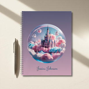 Gepersonaliseerde Fantasy Castle Notitieboek voor