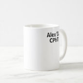 Gepersonaliseerde Farmacie Technicus Mama Beer Mok (Voorkant rechts)