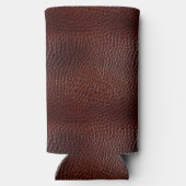 Gepersonaliseerde Faux Leather Brown (Achterkant)