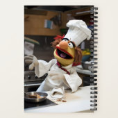 Gepersonaliseerde favoriete recepten notitieboek (Achterkant)