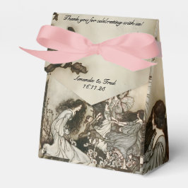 Gepersonaliseerde feeën Arthur Rackham Art Bedankdoosjes