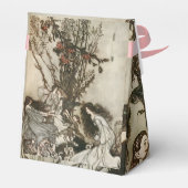Gepersonaliseerde feeën Arthur Rackham Art Bedankdoosjes (Achterkant)