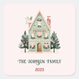 Gepersonaliseerde feestelijke Sticker