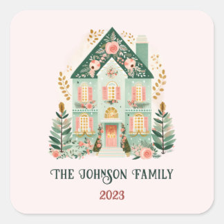 Gepersonaliseerde feestelijke Sticker