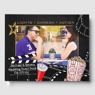 Gepersonaliseerde Film Star Wedding Gastenboek