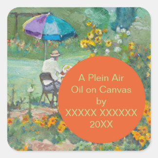 Gepersonaliseerde Fine Art Label Sjabloon