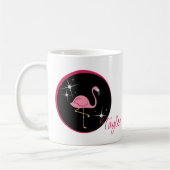 Gepersonaliseerde Flamingo Mok (Links)