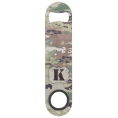 Gepersonaliseerde flesopener Army OCP Camo Uniform Speed Flessenopener (Voorkant)