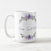Gepersonaliseerde Floral Keramische Mok (Links)