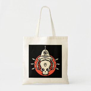 Gepersonaliseerde Floral Sugar Skull Canvas tas