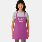 Gepersonaliseerde Floral Violet Schort (Insitu)