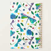 Gepersonaliseerde 'Flutter Dragonfly Garden" Artis Planner (Achterkant)