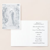 Gepersonaliseerde Folie bruiloft Kaart (Display)