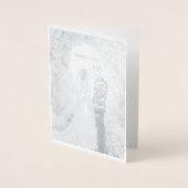 Gepersonaliseerde Folie bruiloft Kaart (Voorkant)