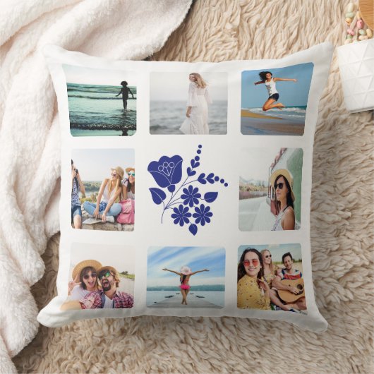 Gepersonaliseerde Folk Pattern Sierkussen (Deken)