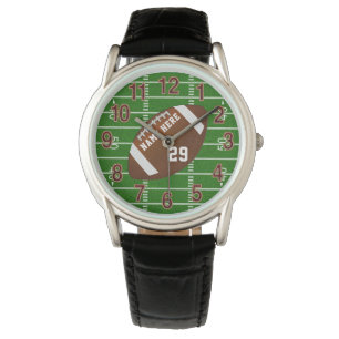 Gepersonaliseerde Football cadeau-ideeën, cool Foo Horloge