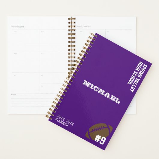 Gepersonaliseerde Football Planner (Display)