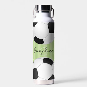 Gepersonaliseerde Footballs waterfles - aangepaste