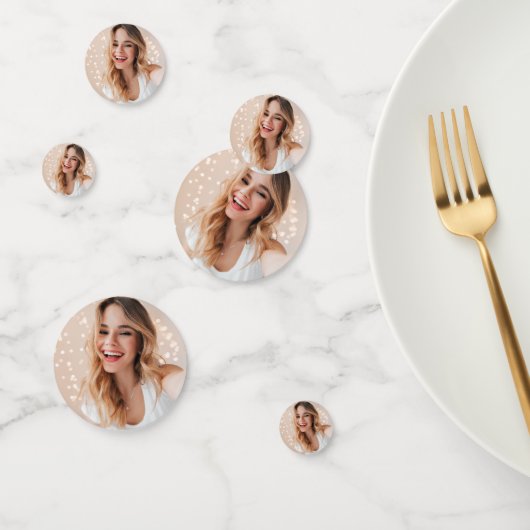 Gepersonaliseerde foto 16e verjaardag Confetti (Groep)