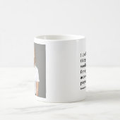 Gepersonaliseerde Foto & Aangepaste Tekst/Bijbel V Koffiemok (Center)