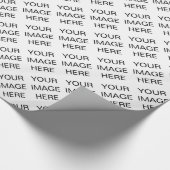 Gepersonaliseerde foto Aangepaste verpakking Paper Cadeaupapier (Hoek)