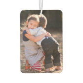 Gepersonaliseerde foto auto luchtverfrisser (Achterkant)