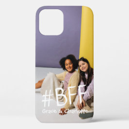 Gepersonaliseerde foto beste vrienden #BFF iPhone 12 Hoesje