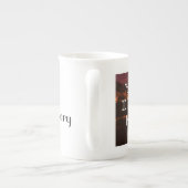 Gepersonaliseerde Foto Bone China Coffee Mok (Achterkant)