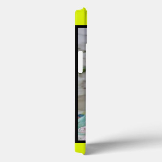 Gepersonaliseerde foto Bright Neon Citroen Case-Mate iPhone Case (Achterkant / Rechts)